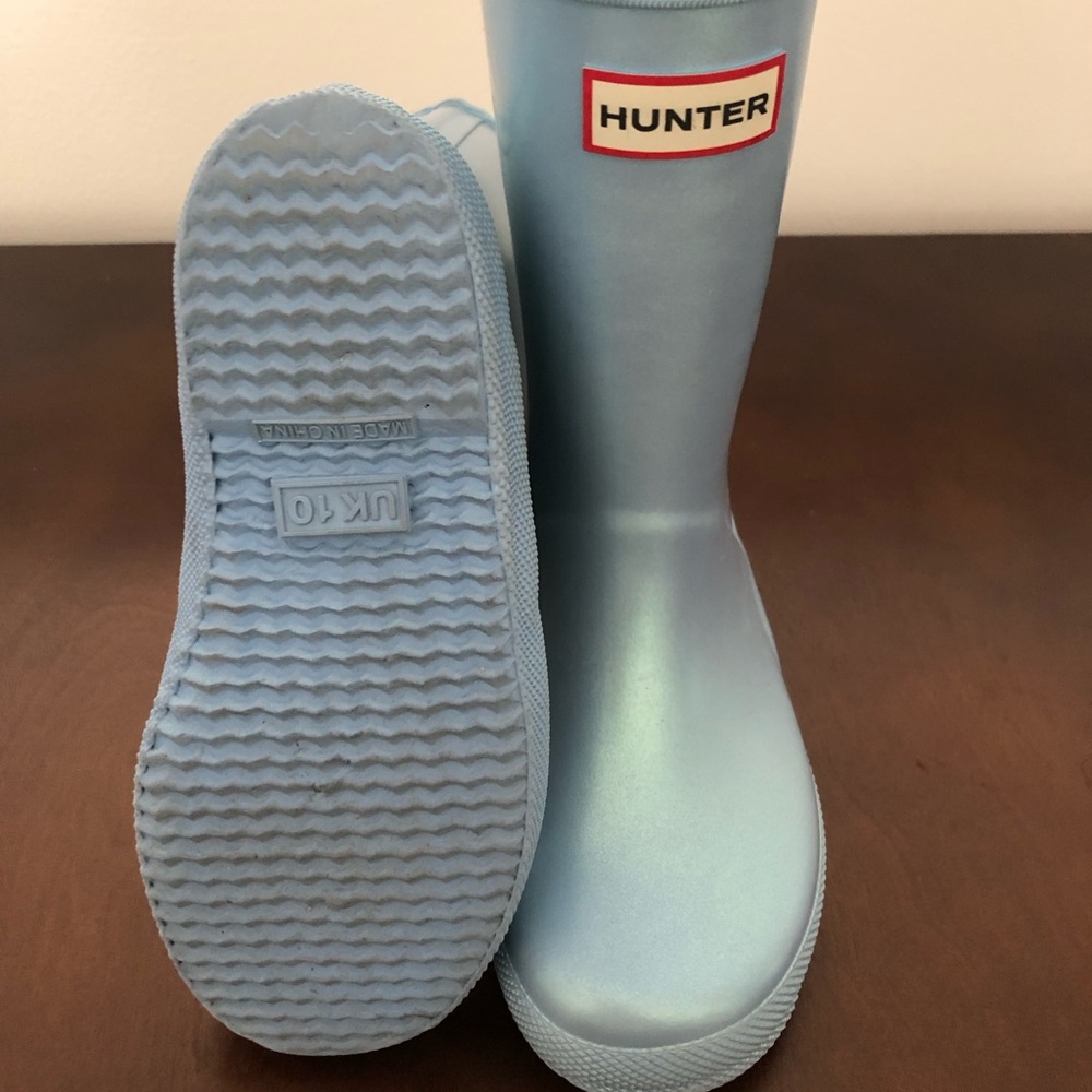 Barely worn!!! Hunter Original Kids First (18 Months-8 Years) Rain Boots.